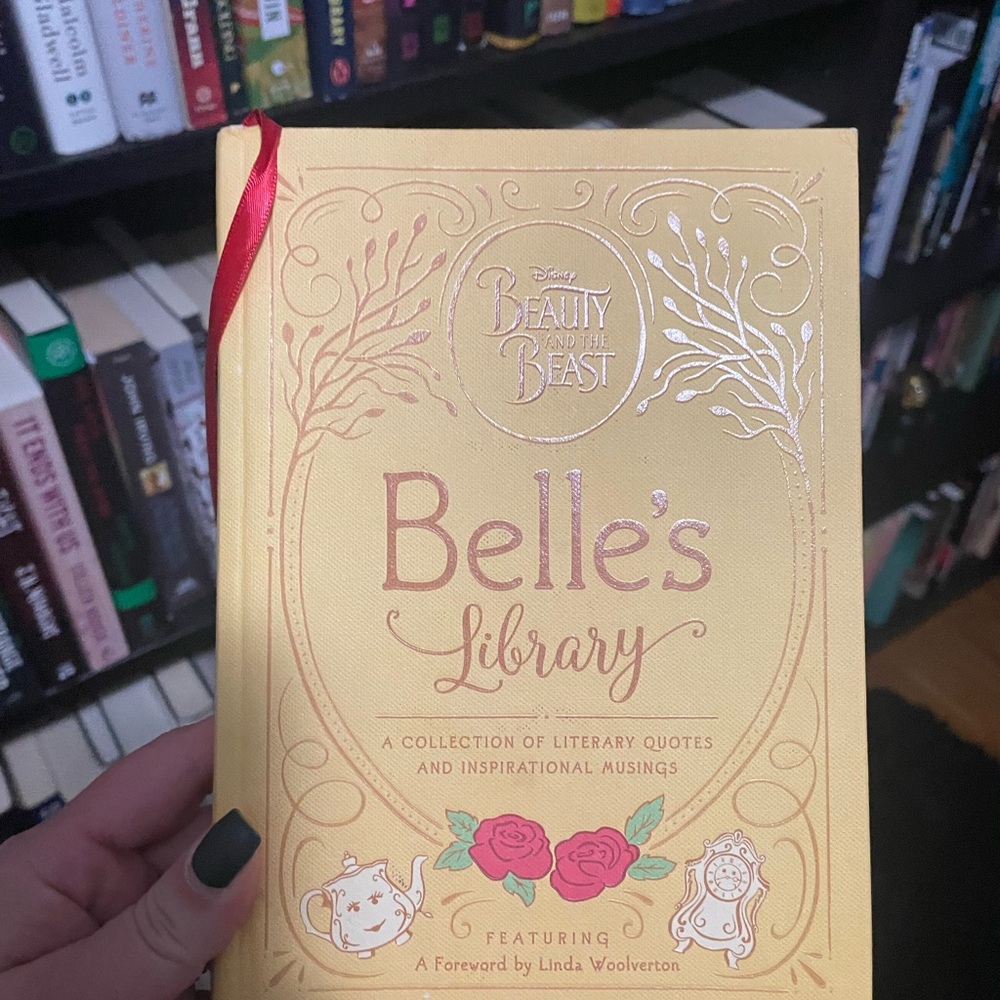 Disney Beauty and the Beast Belle's Library Book